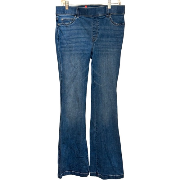 Spanx High Waisted Flare Jeans in Size Large - Picture 3 of 4